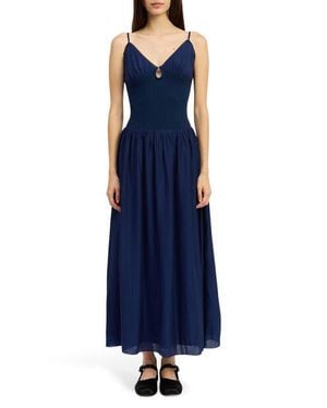 JACQUIE THE LABEL Aurelia Maxi Dress - Blue