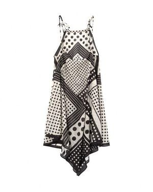 Echo Dots Of Tulum Coverup - White