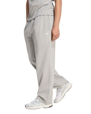 adidas Trefoil Essentials Fleece Sweatpants - Gray