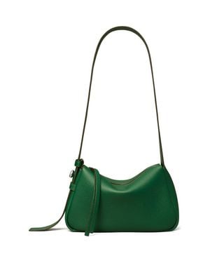 Tory Burch Small Romy Leather Shoulder Bag - Green