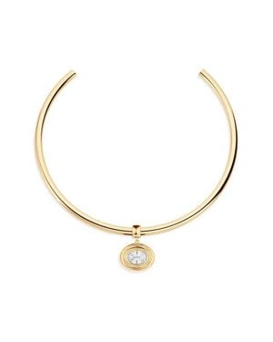 Thatch Starlet Oval Cubic Zirconia Choker - White