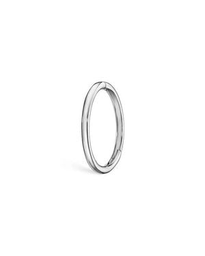 Maria Tash Plain Clicker Hoop - Blue