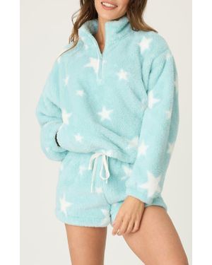 Pj Salvage Cozy Jacket - Blue