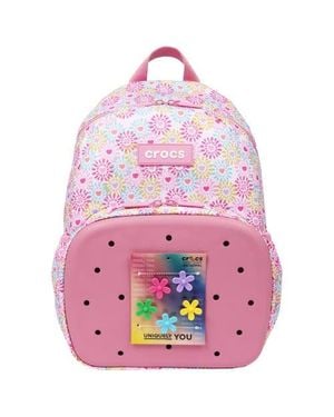 Crocs™ Back To School Backpack With Eva Front Pocket Customizable Jibbitz Backpack Floral - Pink