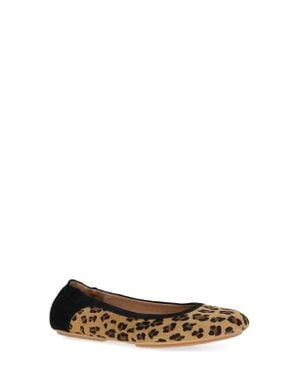 Dansko Madisen Geniune Calf Hair Ballet Flat - White