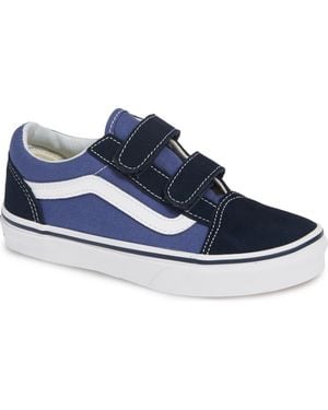 Vans Kids' Old Skool V Sneaker - Blue