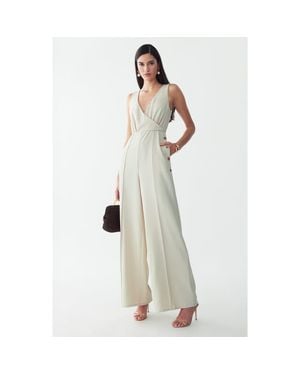Willa Justina Jumpsuit - White