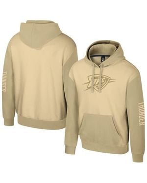 Stadium Essentials Oklahoma City Thunder Rafters Burst Hoodie - Natural
