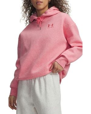 Under Armour Icon Fleece Hoodie - Pink