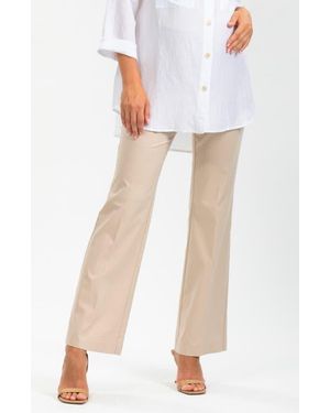 PIETRO BRUNELLI MATERNITY Kevin Flare Maternity Pants - White