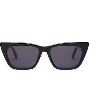 DEZI Gato 55Mm Cat Eye Sunglasses - Blue