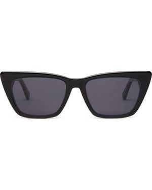 DEZI Gato 55Mm Cat Eye Sunglasses - Blue