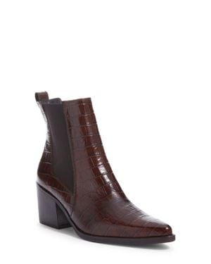 Paul Green Cojo Pointed Toe Chelsea Boot - Brown