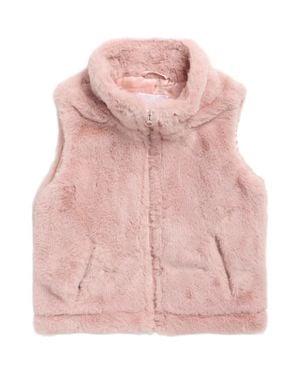 Becca Kids' Faux Fur Vest - Pink