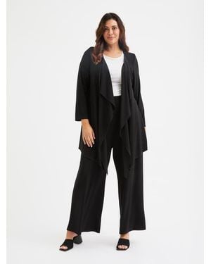 Scarlett & Jo Waterfall Jacket - Black
