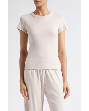 Leset Nando Slim Fit Cotton T-Shirt - Pink