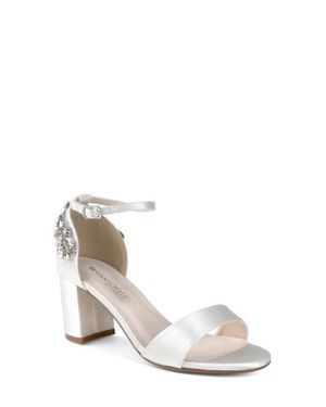 Touch Ups Olivia Ankle Strap Sandal - White