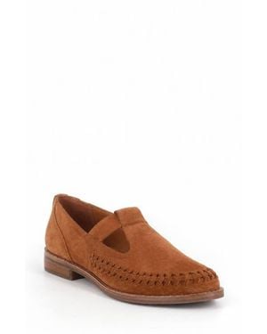 Gentle Souls Argyle Loafer - Brown