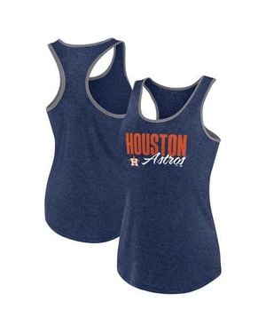 Profile Houston Astros Plus Size Racerback Tank Top - Blue