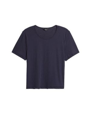 Leset Milo Crop T-Shirt - Blue