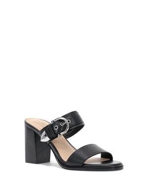 Frye Stella Buckle Sandal - Black