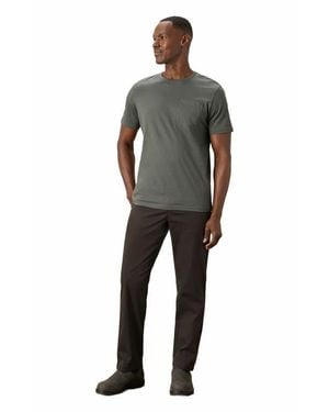Pact Organic Cotton Daily Twill Midweight Pant - Brown
