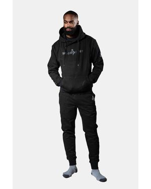 Woodpecker Cotton Sweatsuit - Black