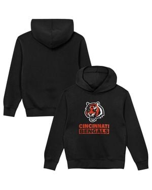 Outerstuff Preschool Cincinnati Bengals Back To Basics Hoodie - Black