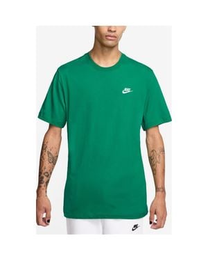 Nike Sportswear Club Crew Neck T-Shirt - Green