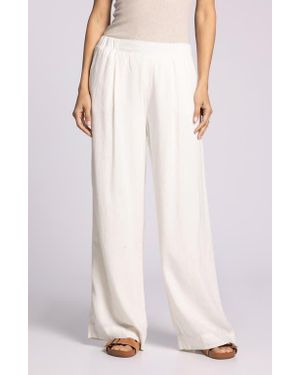 Thread & Supply Anastasia Linen Blend Wide Leg Pants - Pink