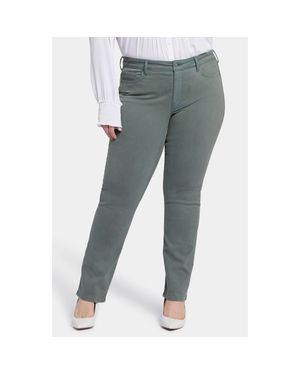 NYDJ Marilyn Straight Leg Jeans - Gray