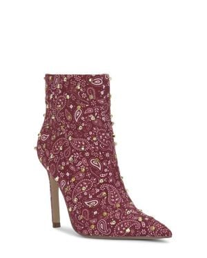 Jessica Simpson Wilonix Pointed Toe Bootie - Red