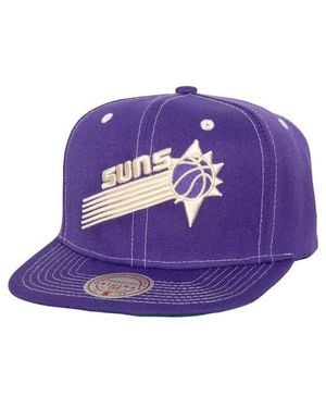 Mitchell & Ness Phoenix Suns Energy Contrast Snapback Hat - Purple