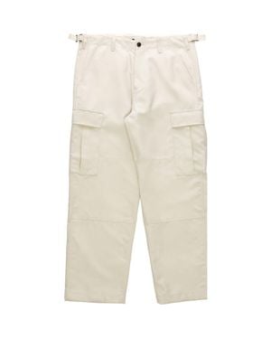 vowels Wool Blend Cargo Pant - Natural