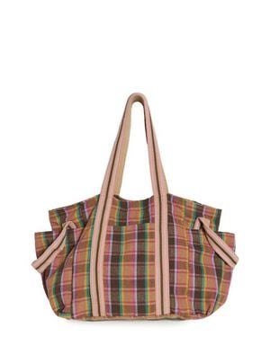 Free People Oksana Plaid Tote Bag - Multicolor