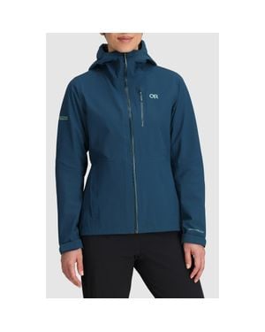 Outdoor Research Aspire Ii Gore-Tex Waterproof Jacket - Blue
