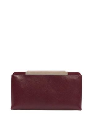 Tom Ford Supple Grained Leather Clutch - Purple