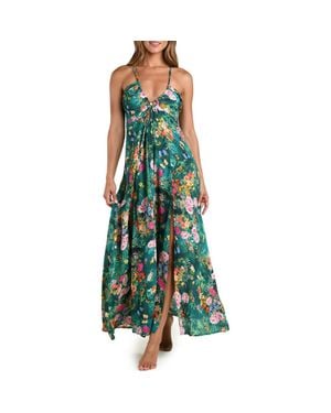 L'Agence 'Agence Geneva Cover-Up Dress - Green