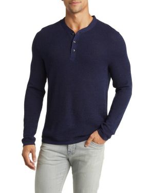 Bonobos Performance Henley - Blue