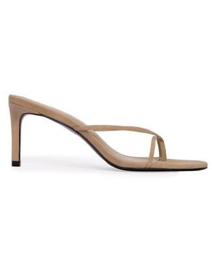 Black Suede Studio Jade 65 Suede - Metallic