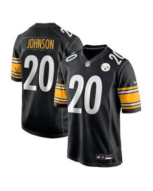 Nike Kaleb Johnson Pittsburgh Steelers Team Game Jersey - Black
