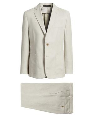 Vince Icon Relaxed Fit Linen Suit - White