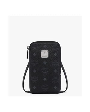 MCM Aren Phone Pouch - Black