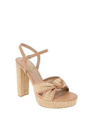 BCBGMAXAZRIA Orlie Ankle Strap Sandal - Metallic