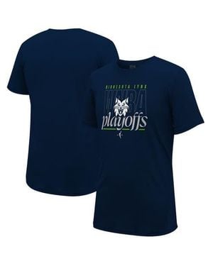 Stadium Essentials Minnesota Lynx 2024 Wnba Playoffs Roar T-Shirt - Blue