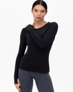 Rebody Active Citizen Compression Long Sleeve Top - Blue