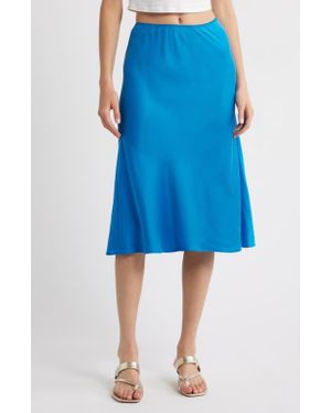 Doen Elowena Silk Skirt - Blue