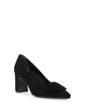 Anne Klein Bentley Buckle Pump - Black