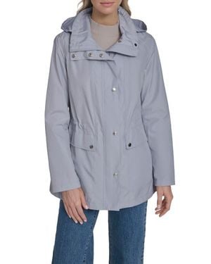 Cole Haan Water Resistant Packable Jacket - Gray