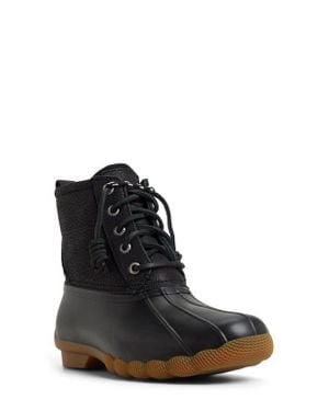 Sperry Top-Sider Saltwater Waterproof Rain Boot - Black